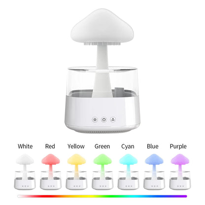 Relax Cloud Rain Humidifier Lamp