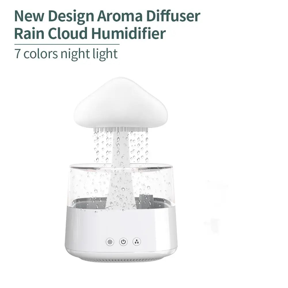 Relax Cloud Rain Humidifier Lamp